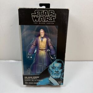 Star Wars Black Series Obi-Wan Kenobi Force Spirit 6" Figure Hasbro *BOX WEAR